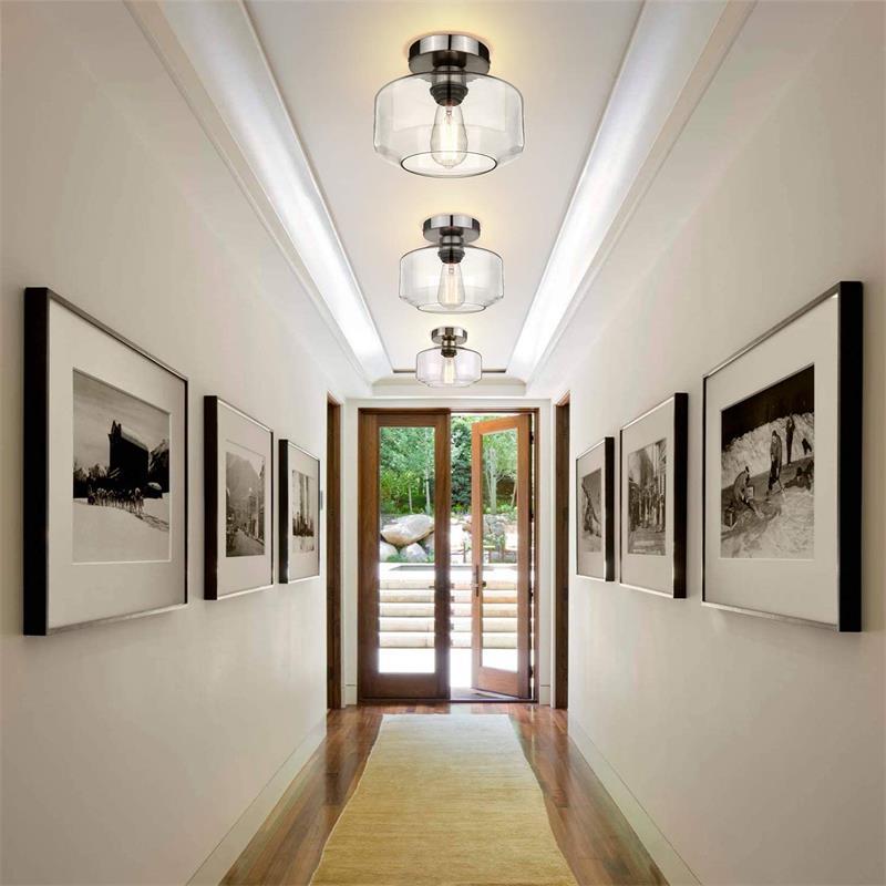 Luces de techo de cristal simp - Home Bathroom Design Simple reseña y precio
