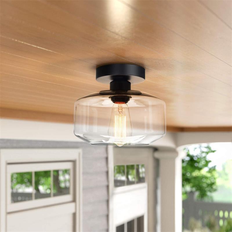 Luces de techo de cristal simp - Home Bathroom Design Simple reseña y precio