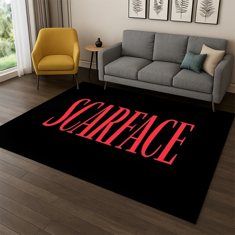 Alfombra 3D de Scarface, Pelíc - Home Bathroom Movie reseña y precio